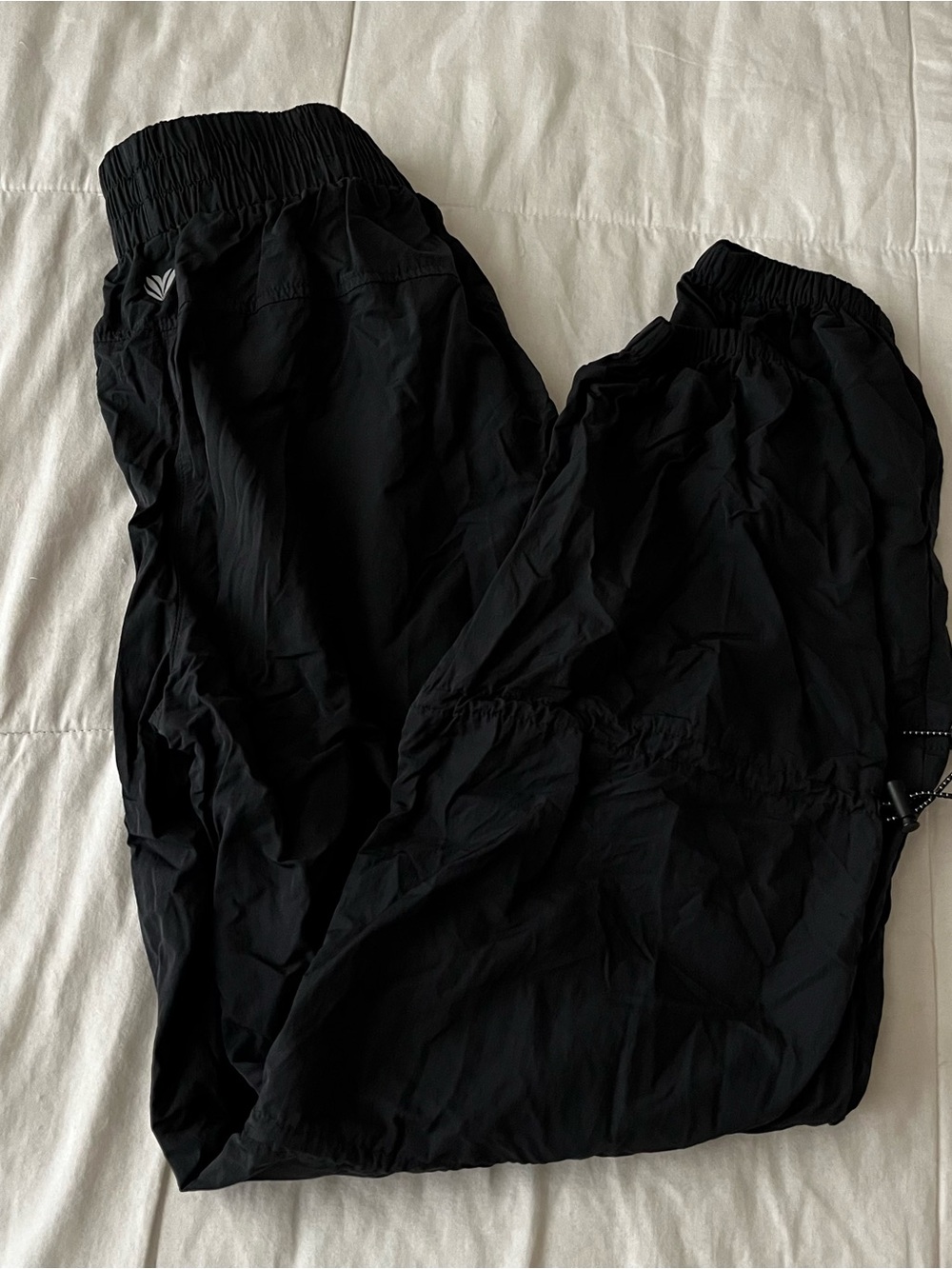 Forever 21 Black Elastic Waist Pull-On Pants